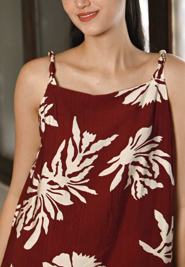 Plain B. Tropical Leaf Dress