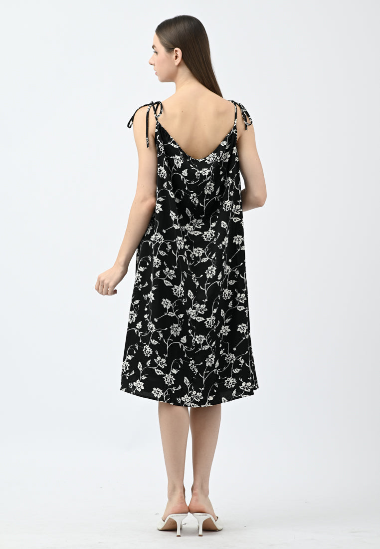 Plain B. Floral Dress