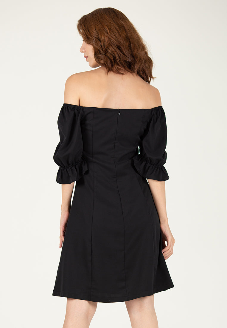 Plain B. Soft Fabric Casual Mini Dress