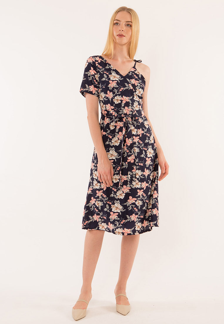 Plain B. Floral Dinner Dress