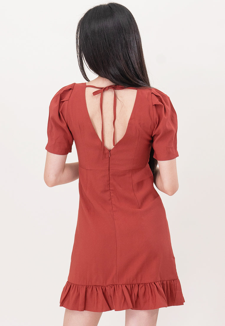 Plain B. Linen Mini Dress