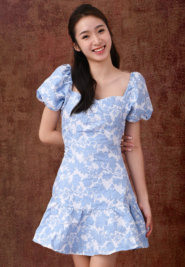 Plain B. Puff Sleeve Dress