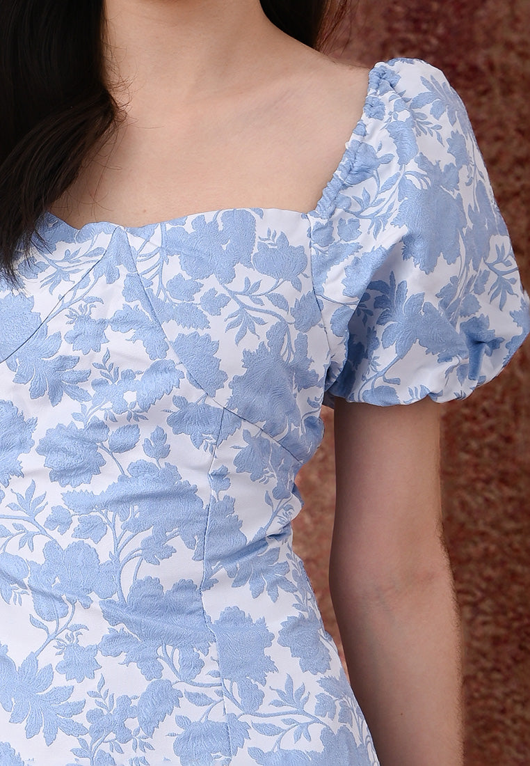Plain B. Puff Sleeve Dress