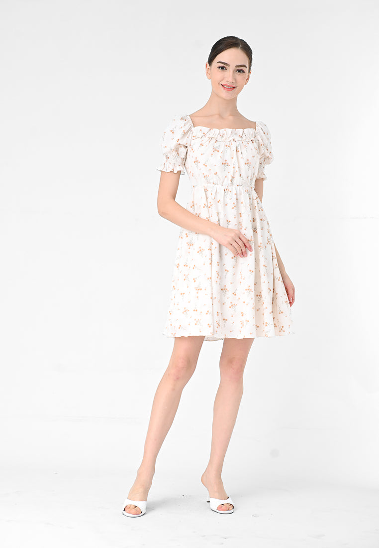 Plain B. Floral Dress