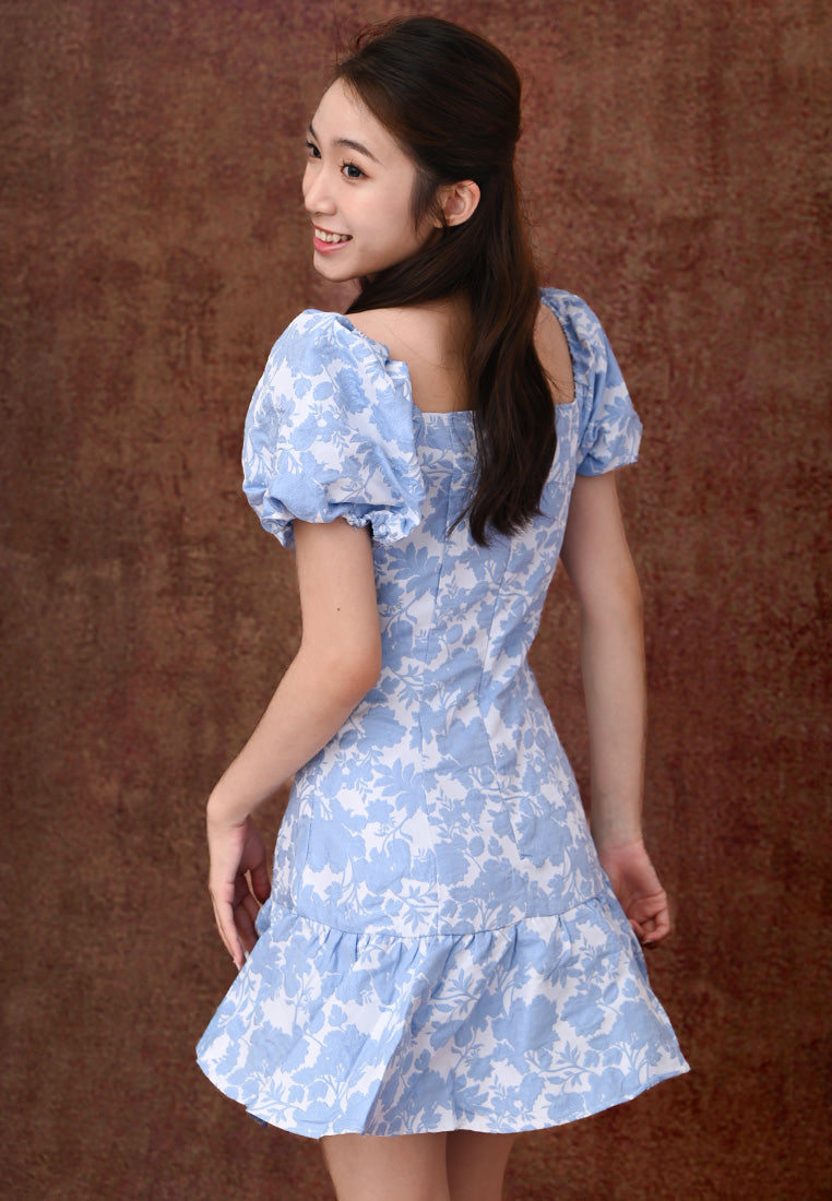 Plain B. Puff Sleeve Dress