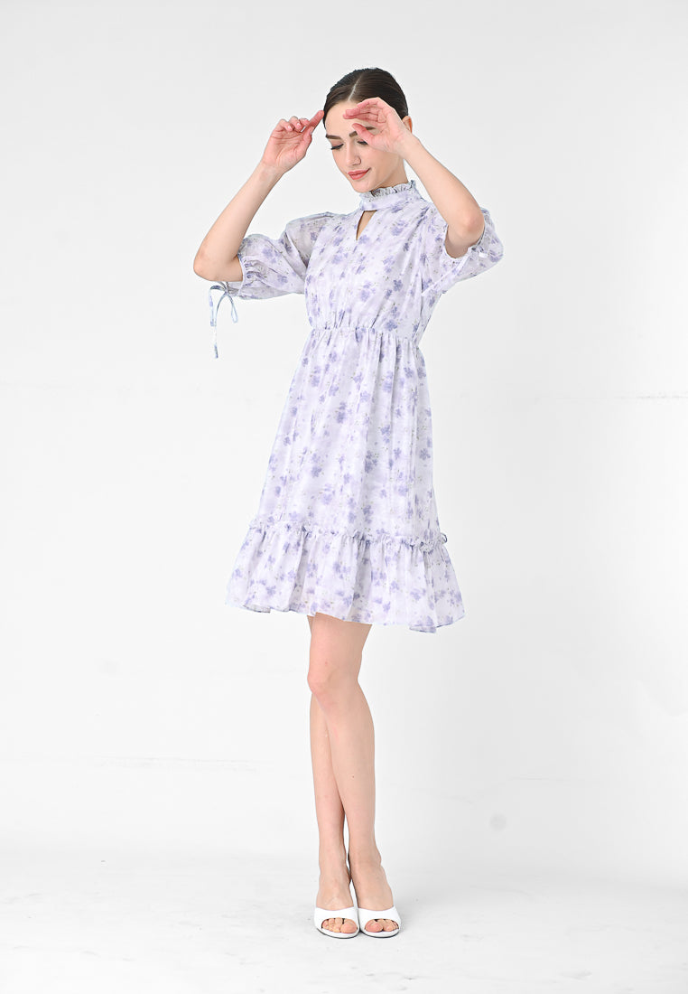 Plain B. Hight-neck Dress