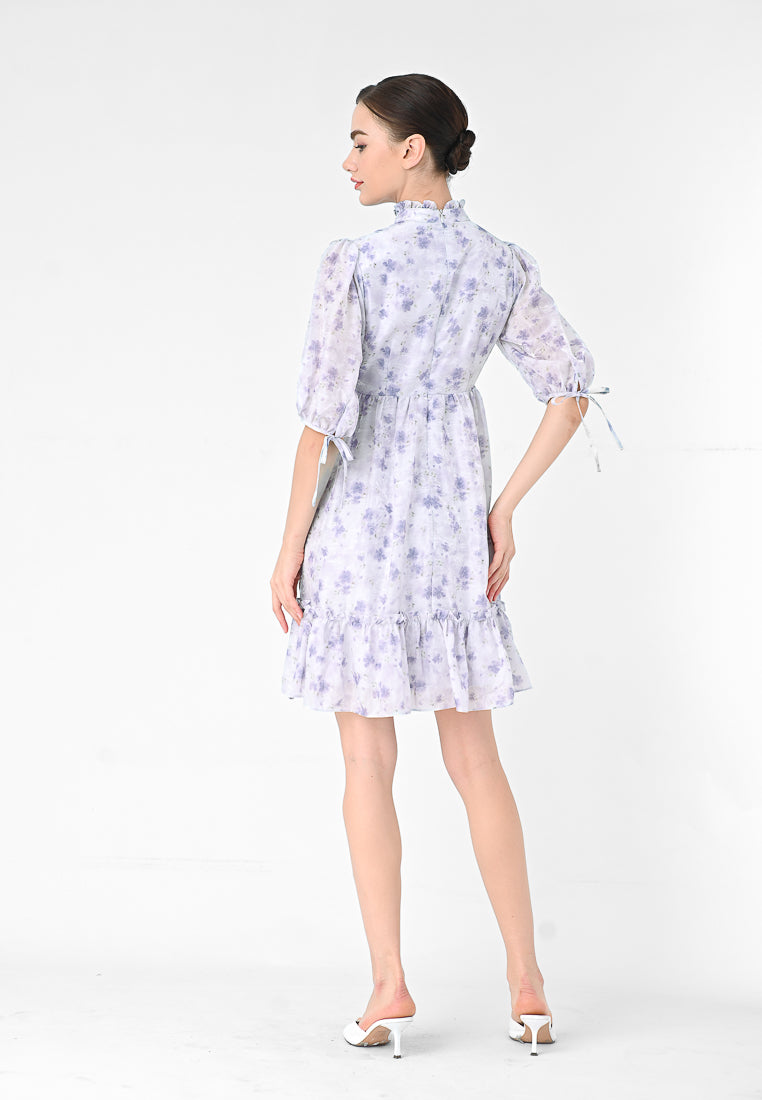 Plain B. Hight-neck Dress