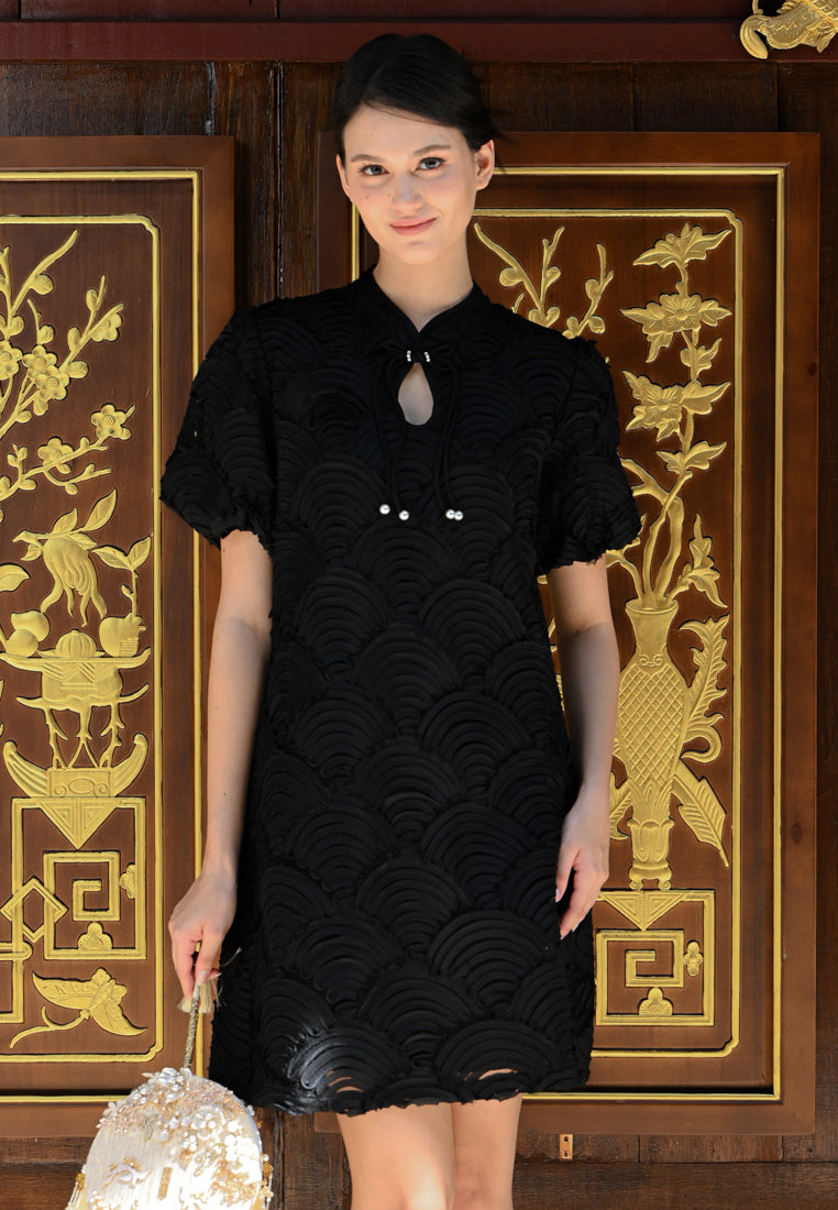 Plain B. Puff Sleeve Dress