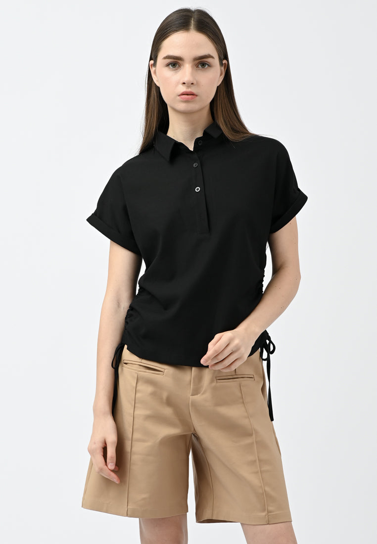 Plain B. Collar Shirt