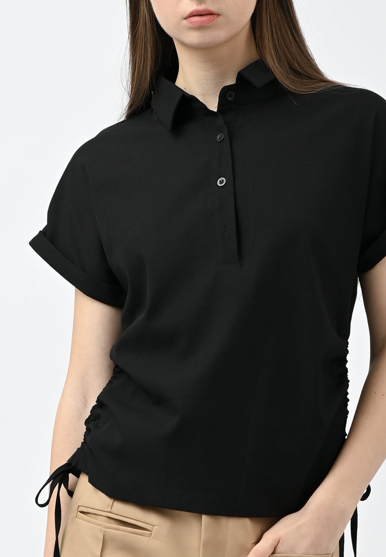 Plain B. Collar Shirt