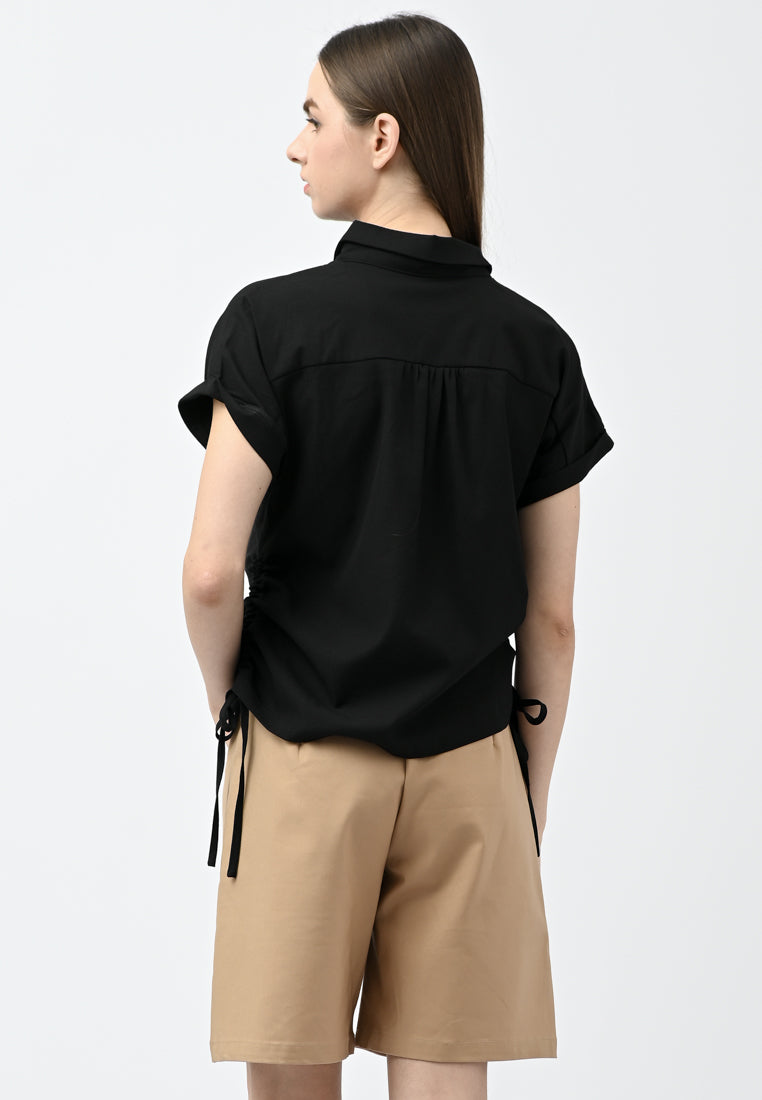 Plain B. Collar Shirt