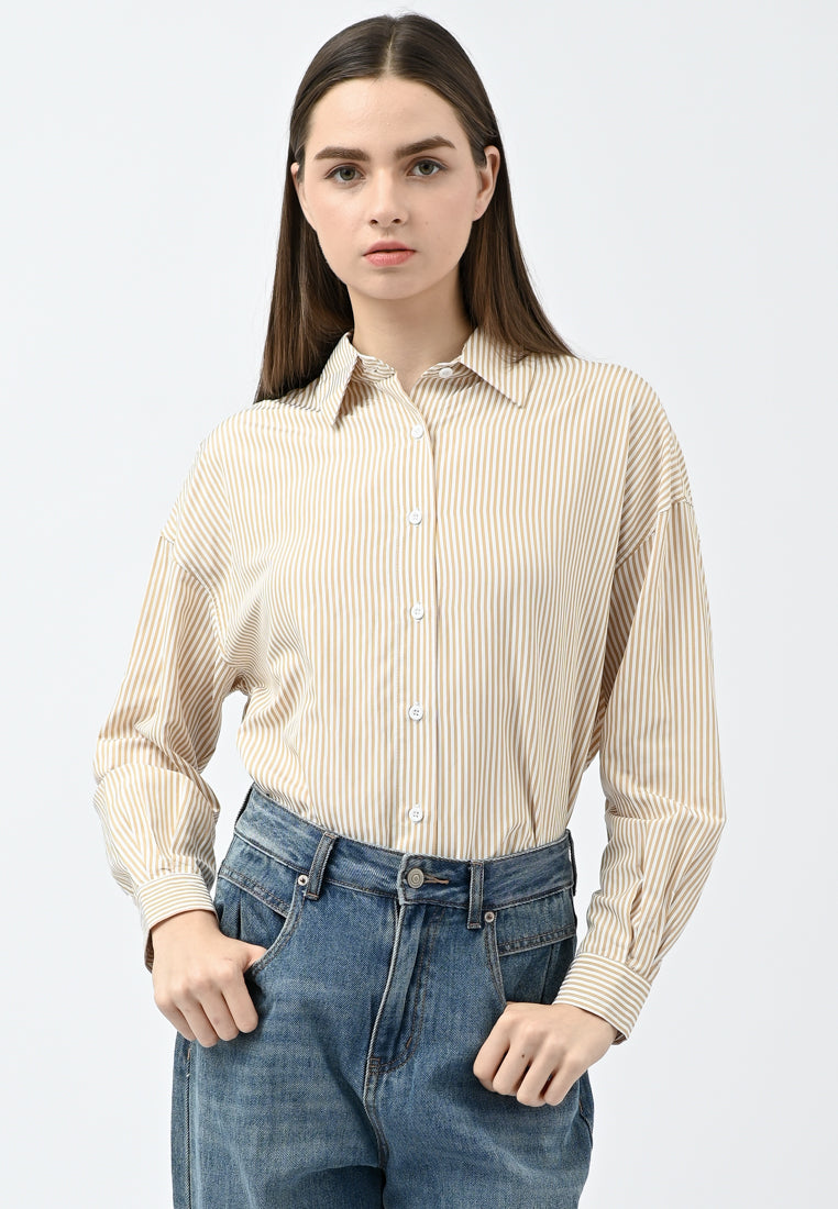 Plain B. Long Sleeve Blouse