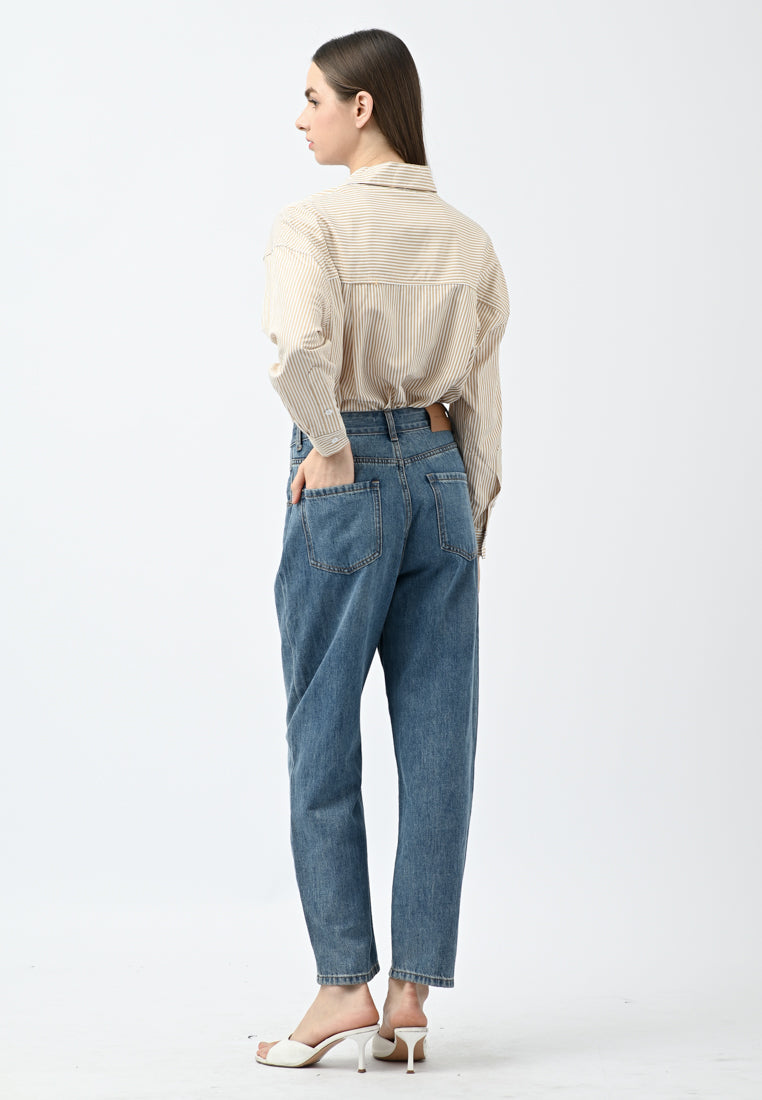 Plain B. Long Sleeve Blouse
