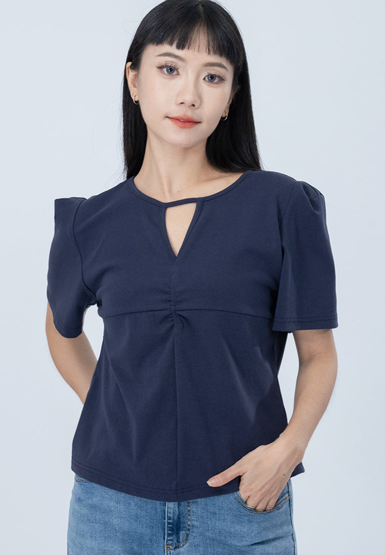 Plain B. Keyhole T-Shirt