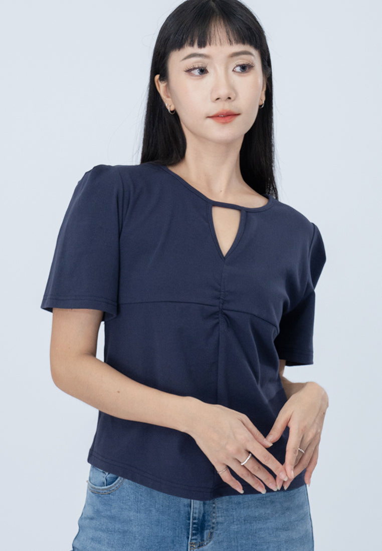 Plain B. Keyhole T-Shirt