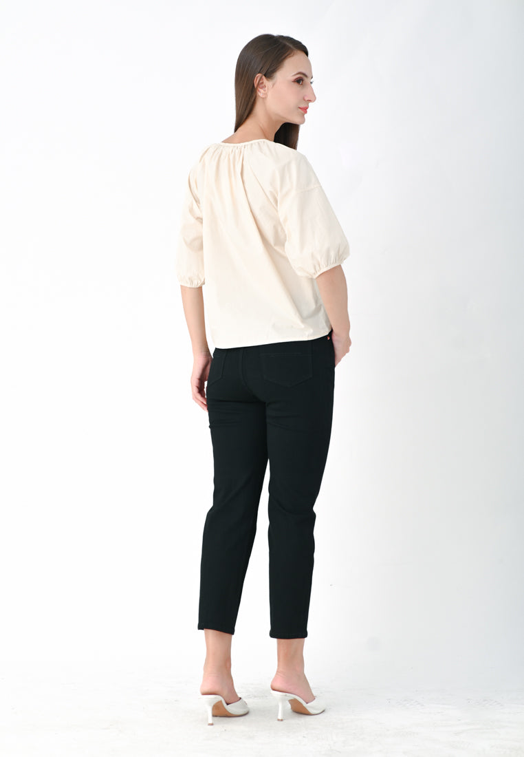 Plain B. Linen Oversized Blouse