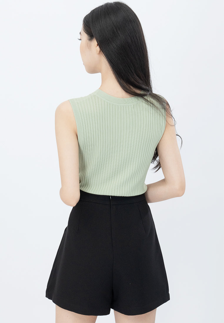 Plain B. Knitted Tank Top