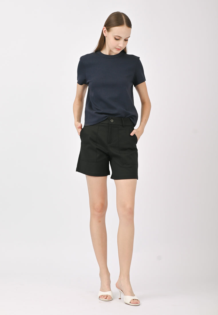 Plain B. Round Neck T-Shirt