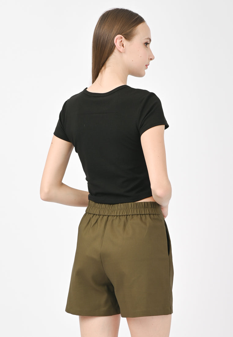 Plain B. Cropped Top