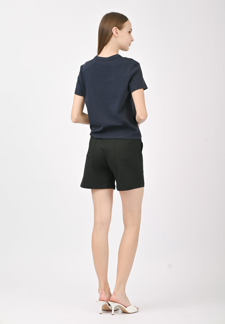 Plain B. Round Neck T-Shirt
