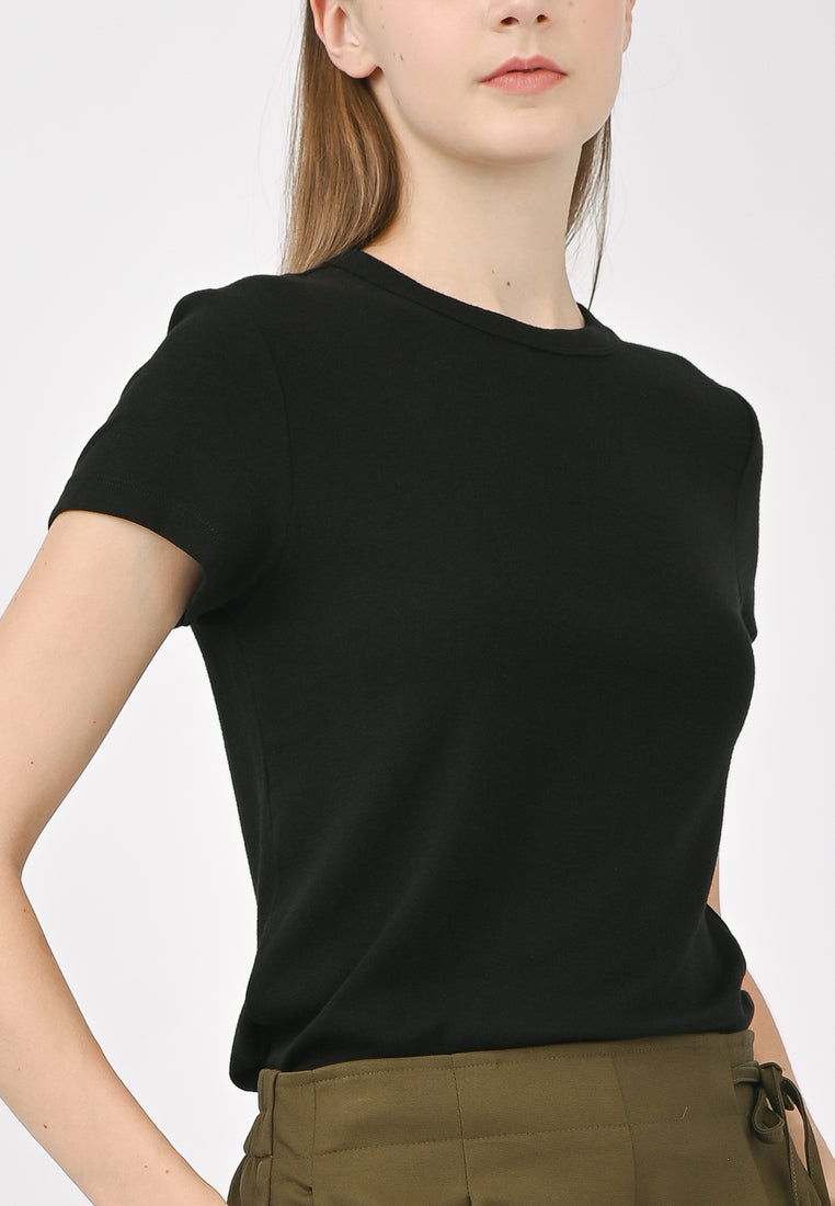 Plain B. Round Neck T-Shirt