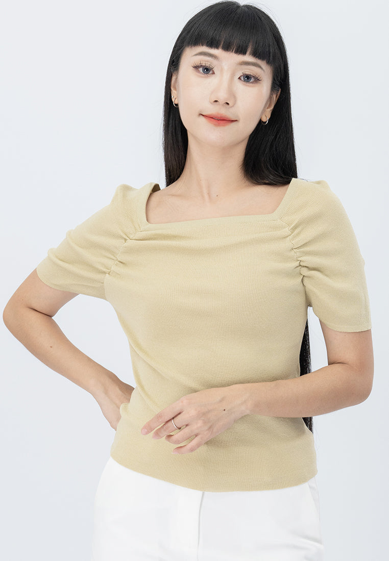 Plain B. Knitted Top