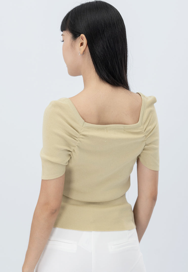 Plain B. Knitted Top