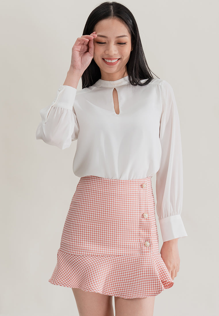 Plain B. Tailored High Waist Skorts