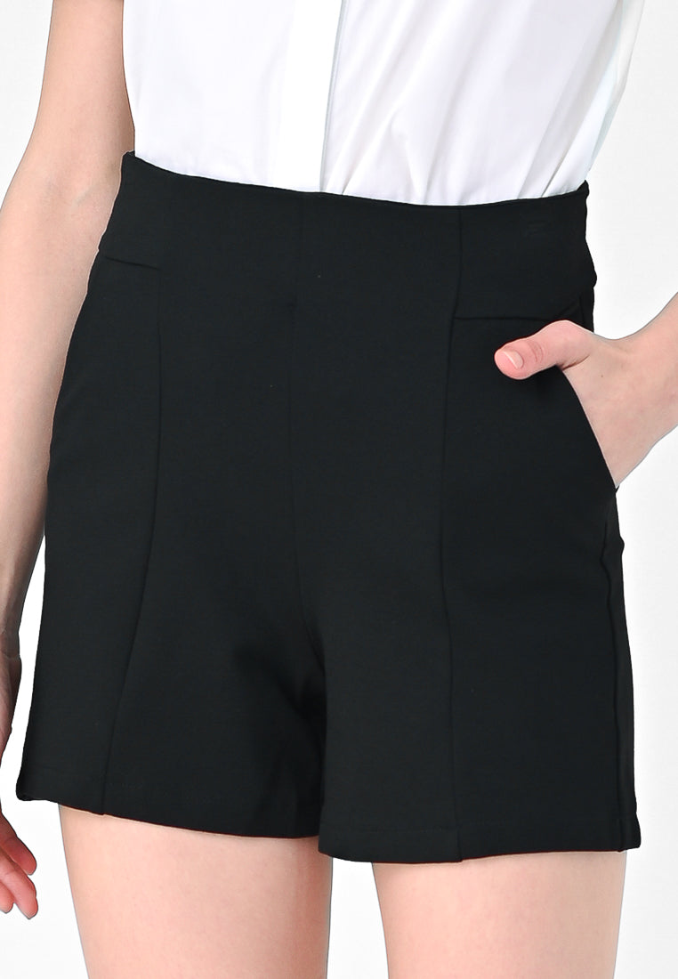 Plain B. High Waist Shorts