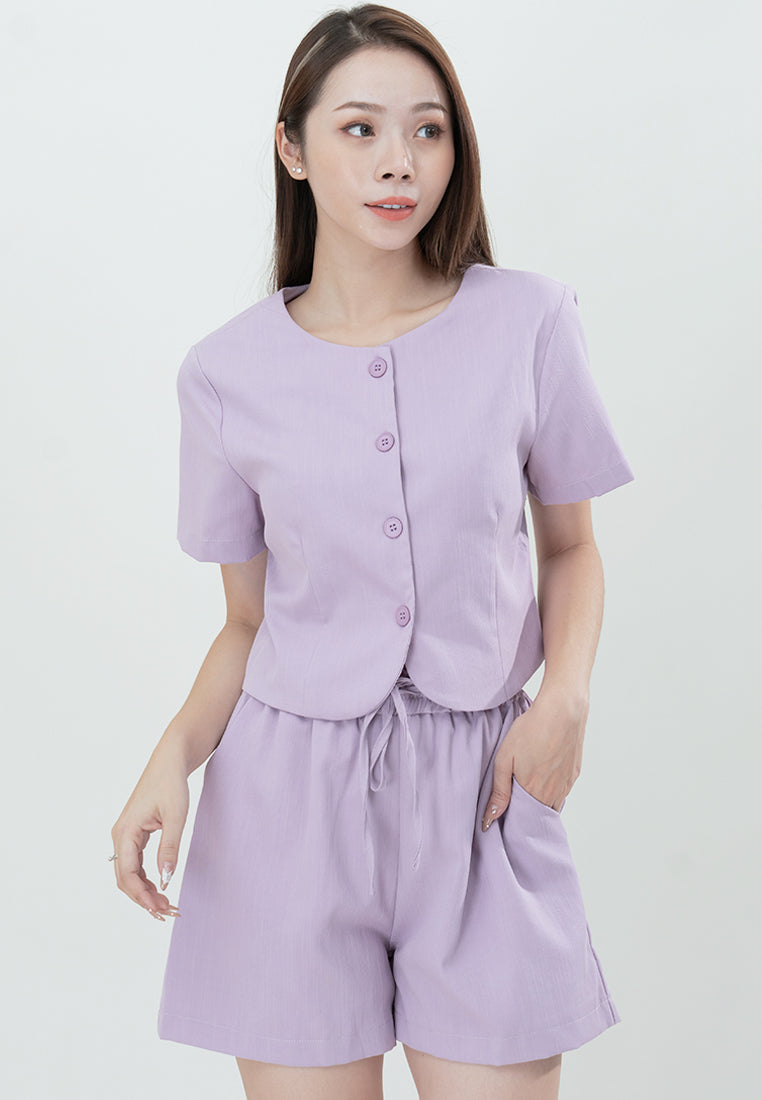Plain B. Tailored Stretchable Shorts