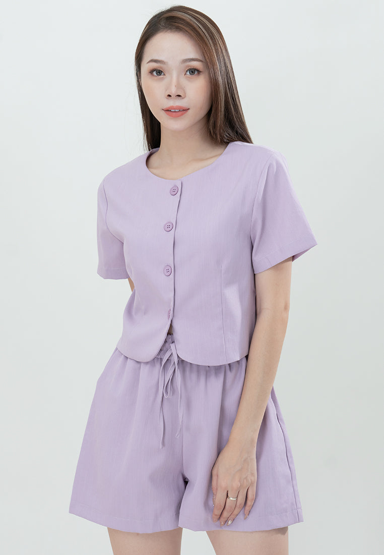 Plain B. Tailored Stretchable Shorts