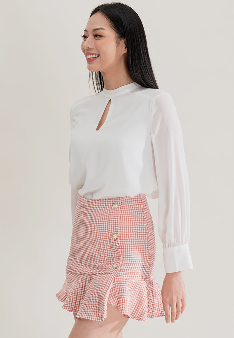 Plain B. Tailored High Waist Skorts