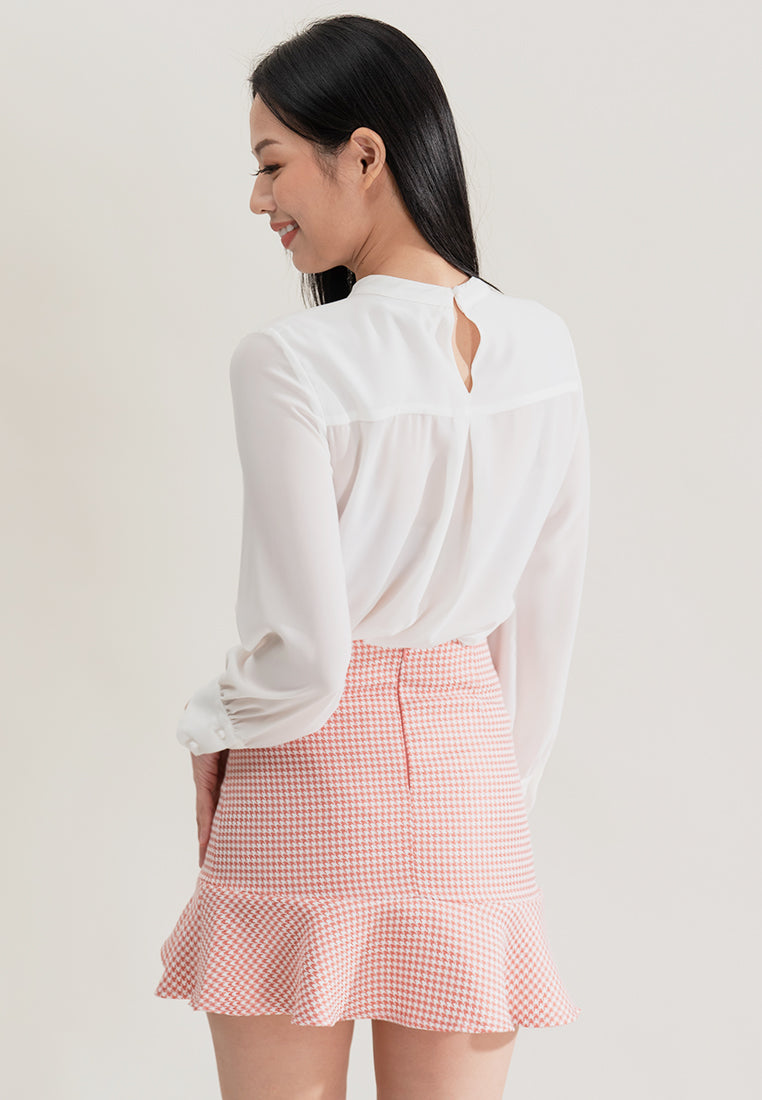Plain B. Tailored High Waist Skorts