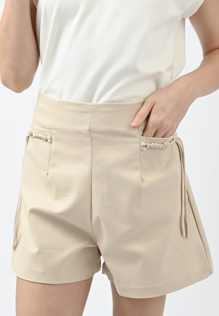 Plain B. Chinese Knot Shorts