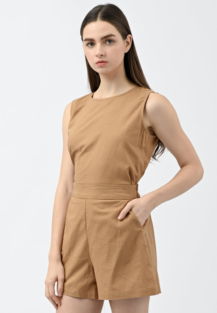 Plain B. Linen Shorts