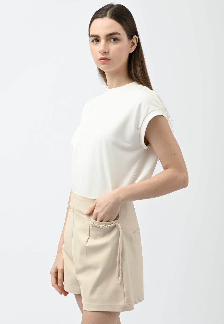 Plain B. Chinese Knot Shorts