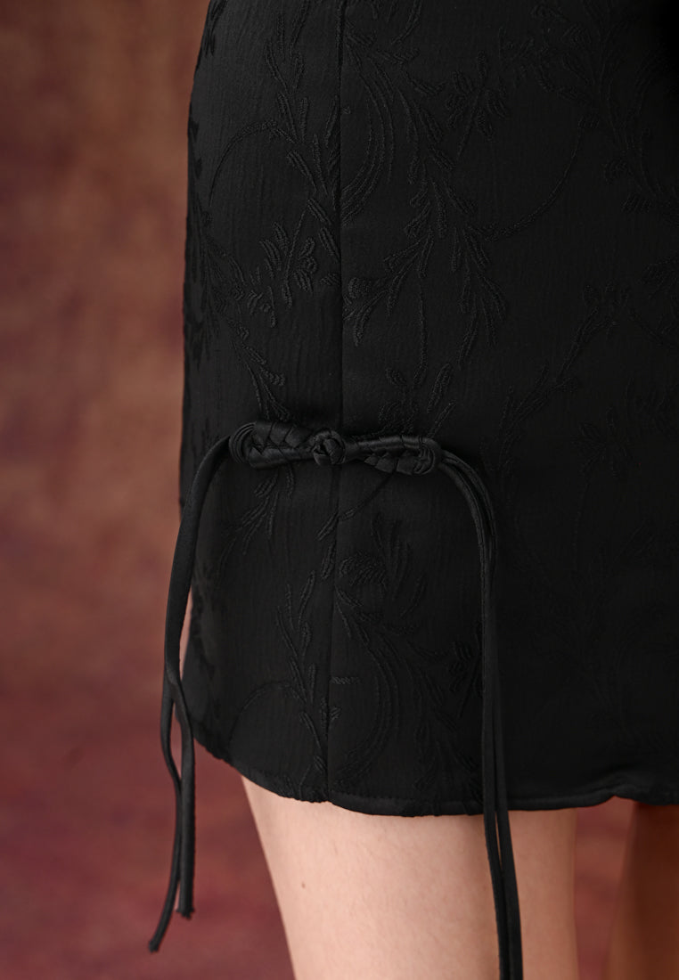 Plain B. Chinese Texture Skirt