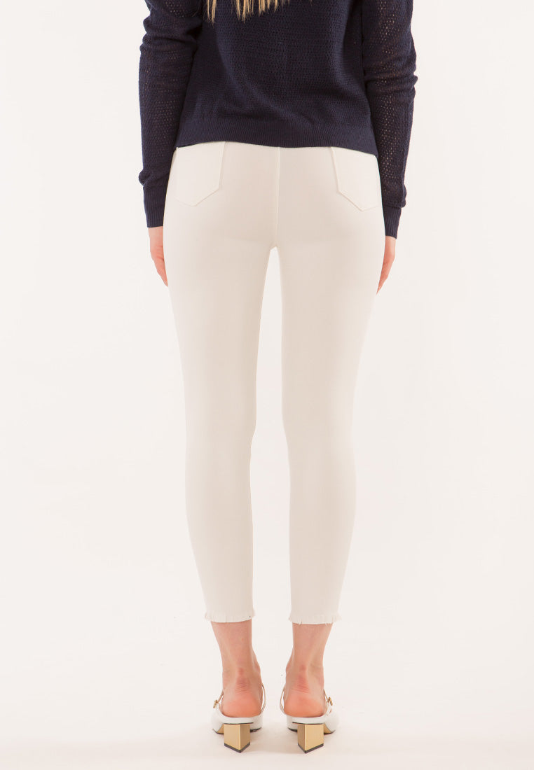 Plain B. Casual Legging with Holes