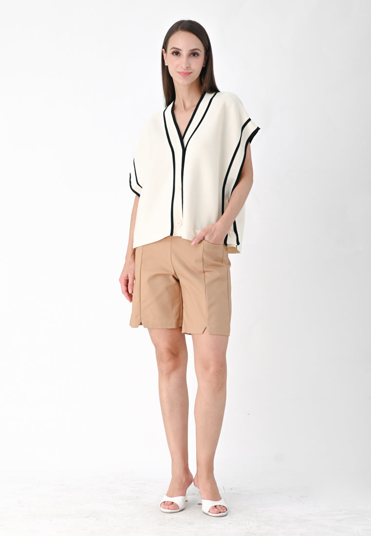 Plain B. Thick Knit Cardigan