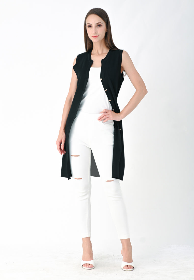 Plain B. Long Knitted Cardigan/Dress