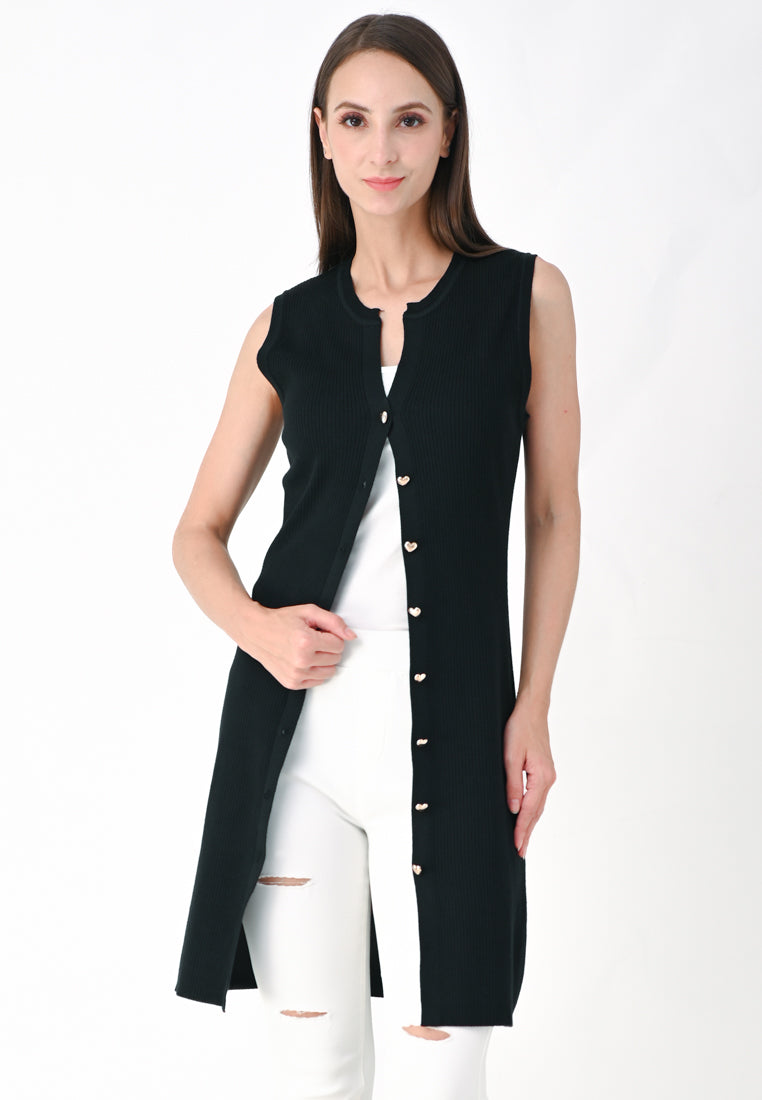 Plain B. Long Knitted Cardigan/Dress