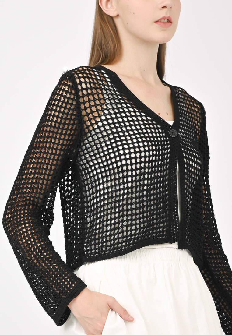 Plain B. Eyelet Outerwear