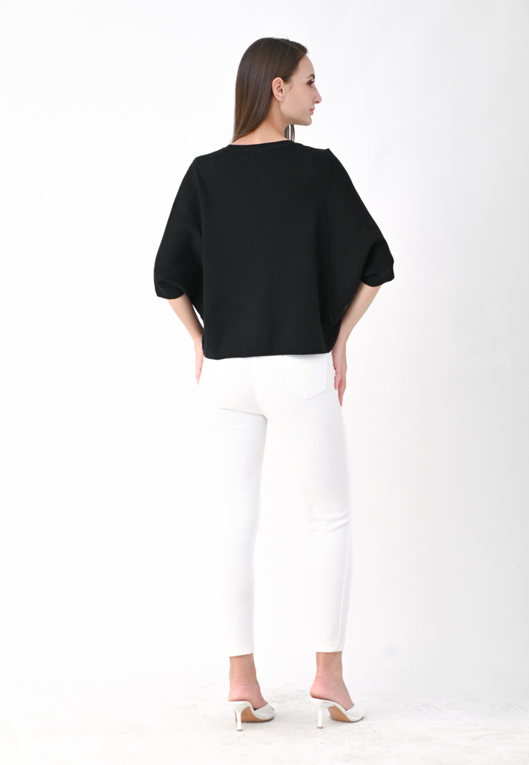Plain B. Relaxed Fit Knit Cardigan
