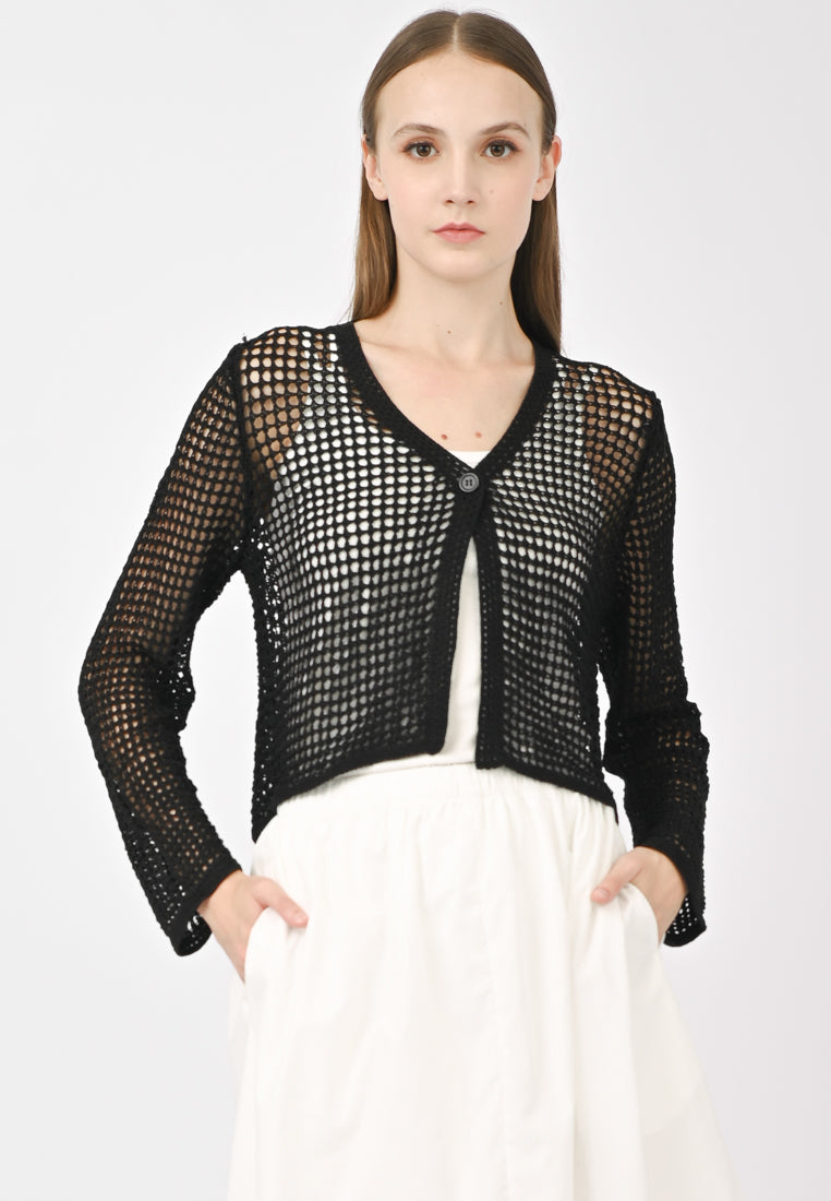 Plain B. Eyelet Outerwear