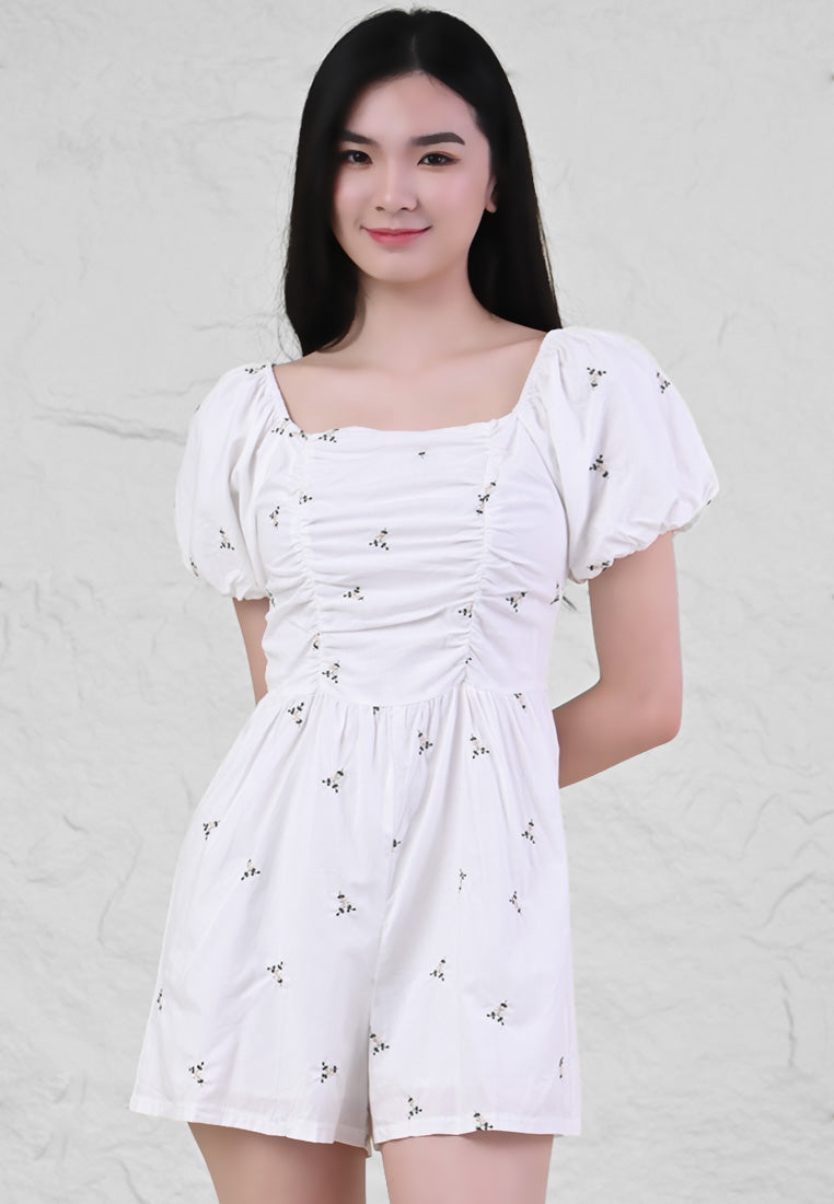 Plain B. Floral Romper Playsuits