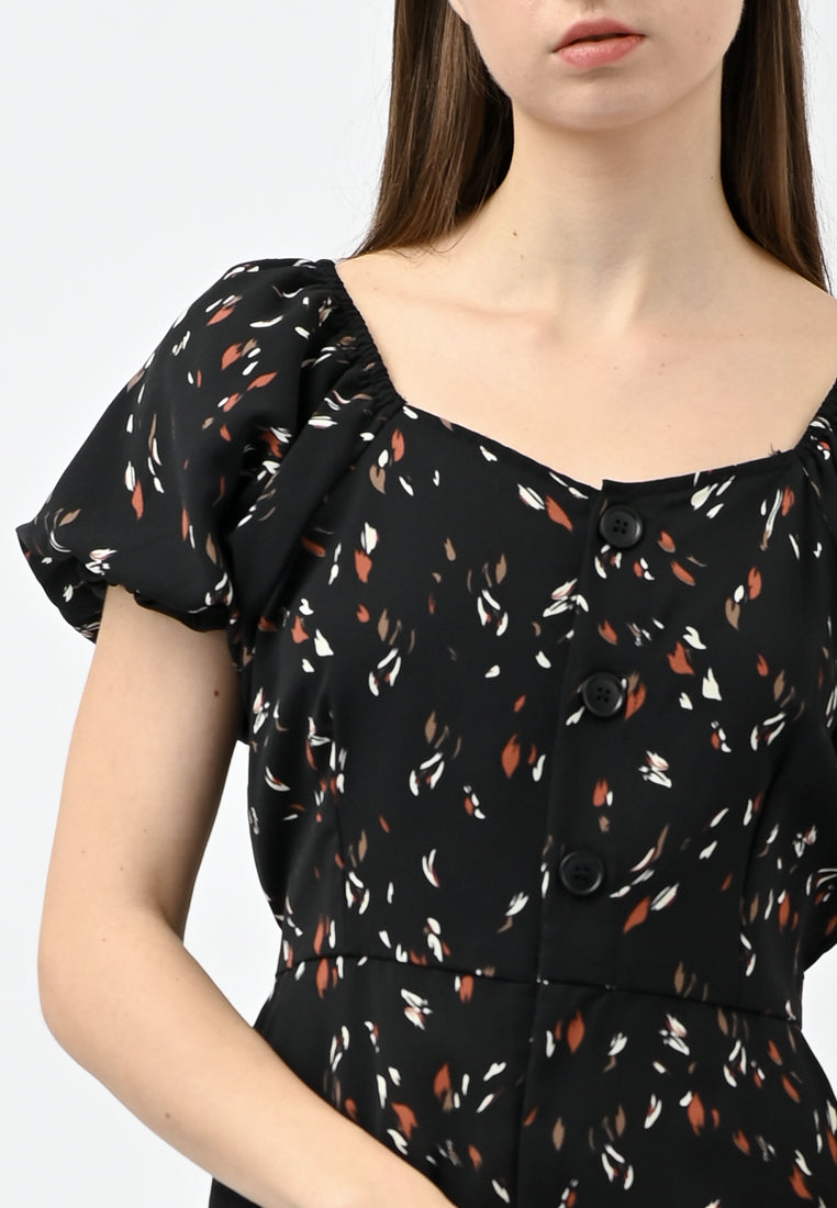 Plain B. Printed Playsuits