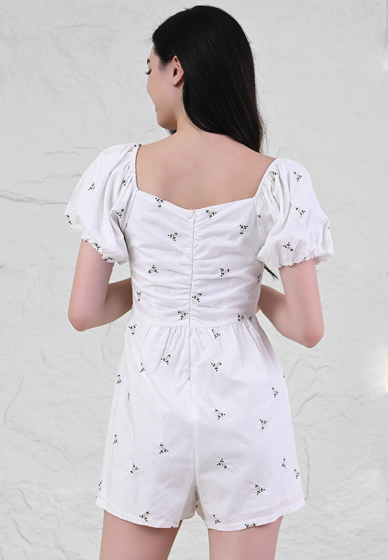 Plain B. Floral Romper Playsuits