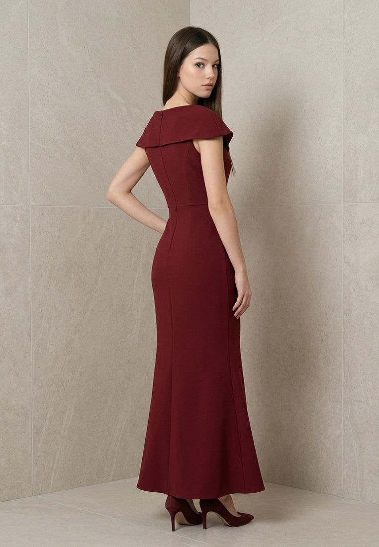 BebeButterfly Sequins Maxi Dinner Dress