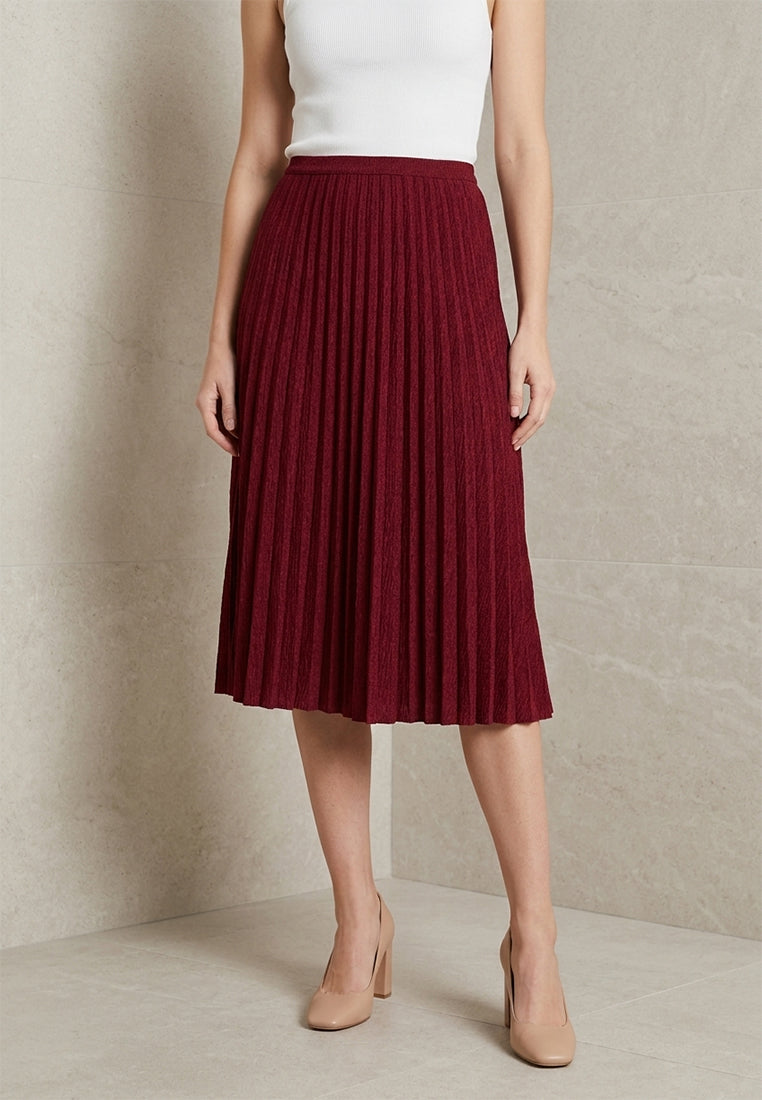 BebeBeige Stretchable Midi Skirt