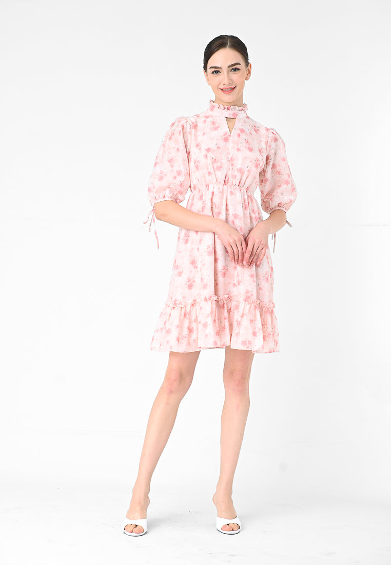 Plain B. Hight-neck Dress